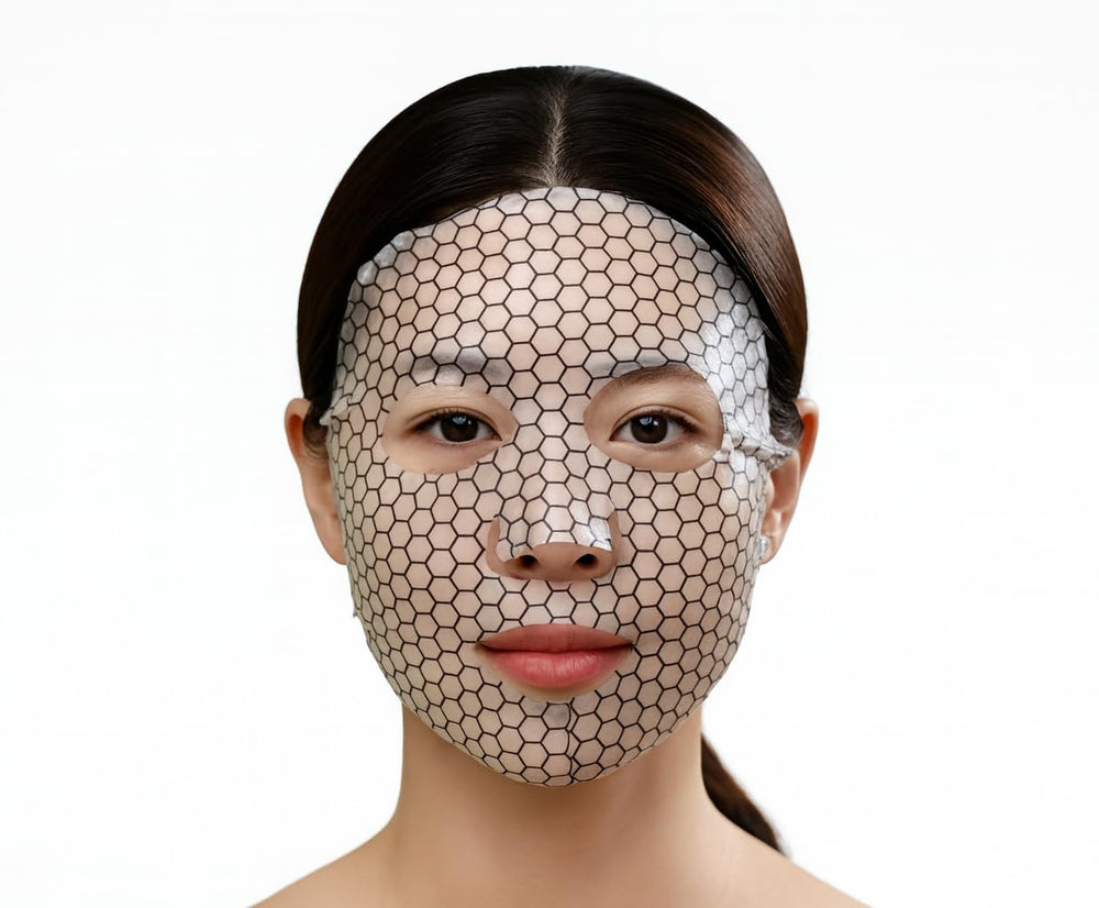 DOLDORI Roll Face Mask Elec Derma top view ready for use