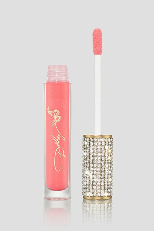 Dolly Beauty Hi-Gloss Lips tube delivers radiant shine on the go