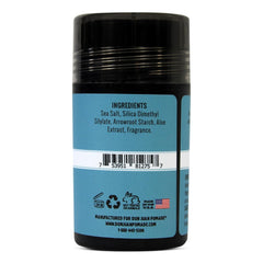Don Juan Sea Salt Texture Powder during hair application adds volume and texture.