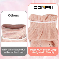 Donfri seamless-knit gloves for smooth wear and reduced irritation