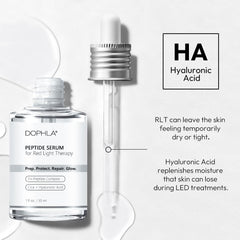 Dophla hyaluronic acid close-up demonstrating deep hydration support