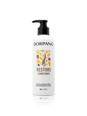 DORPANG Repair Conditioner bottle pour shows weightless moisture for voluminous hair.