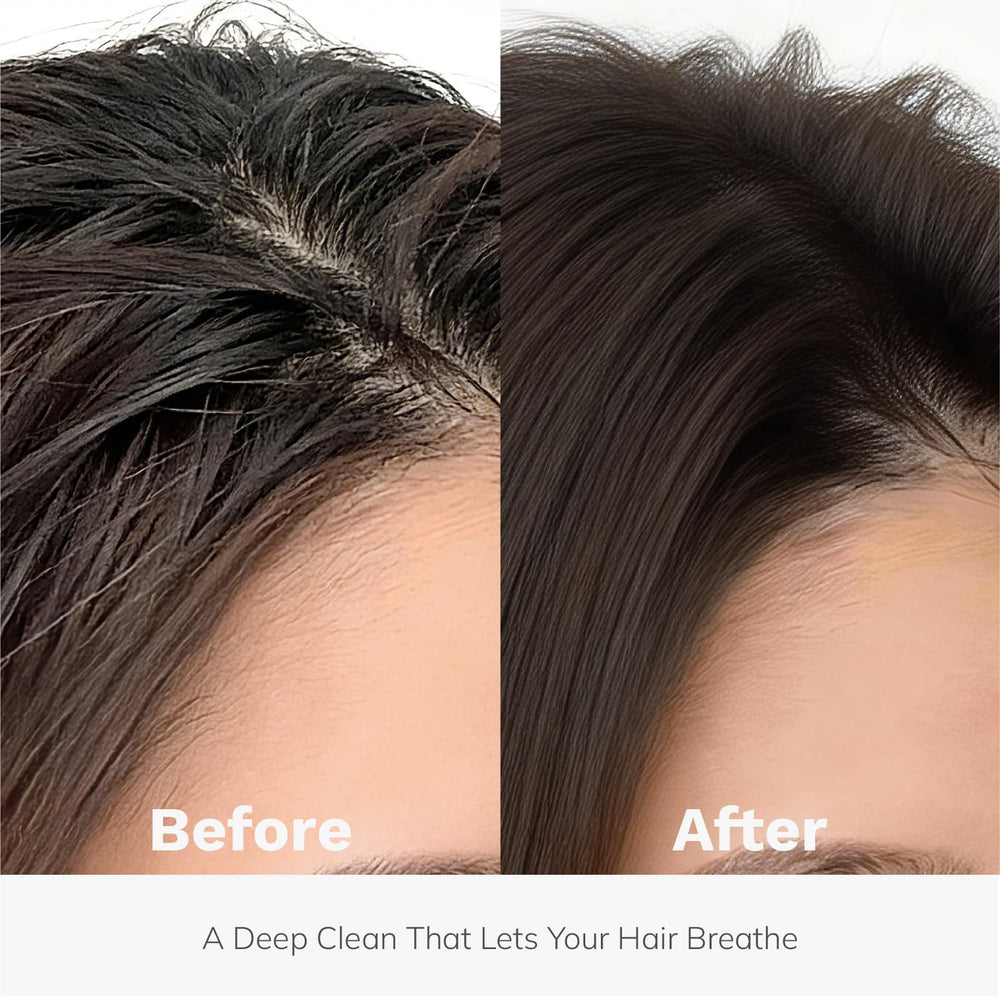 DORPANG Restore Shampoo being poured for easy daily application.