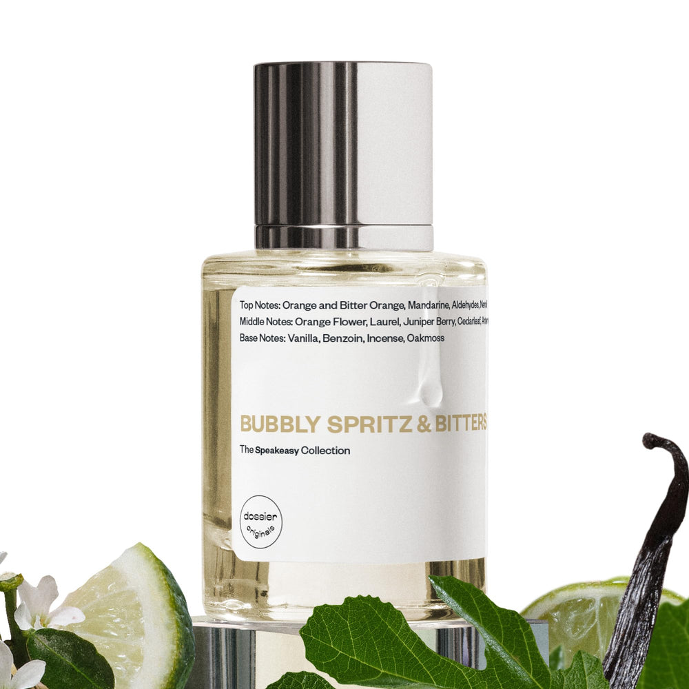 Dossier Bubbly Spritz box packaging communicates accessible luxury