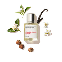 Dossier Gourmand Orange Blossom bottle front view for everyday wear and inviting aroma