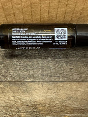 doTERRA Peppermint Touch ingredient label informs safe use and fragrance notes.