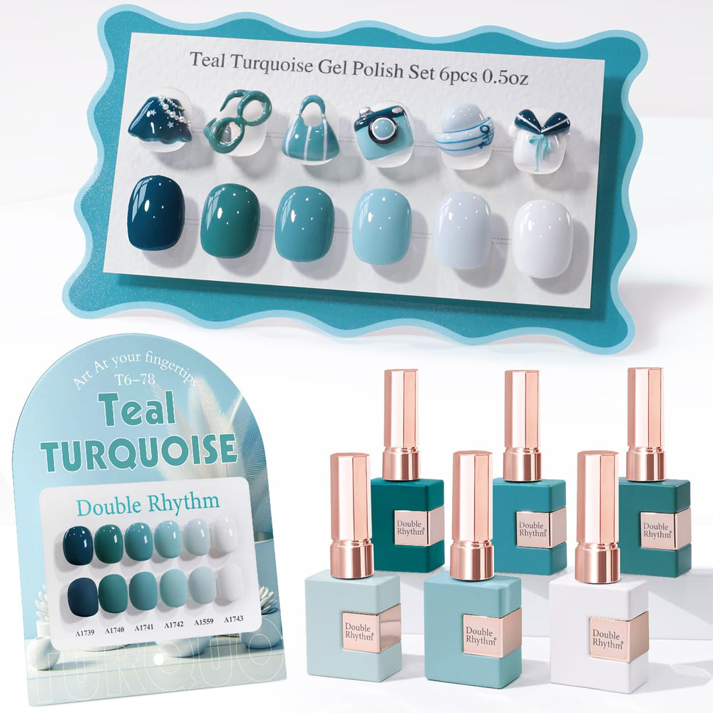 Double Rhythm gel polish bottle close-up showing true color and gloss