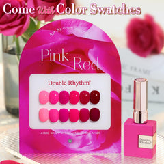 Double Rhythm neon light pink swatch showing vibrant, long-lasting color options.