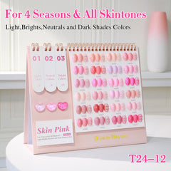 Double Rhythm glitter gel polish close-up highlights a shimmering finish.