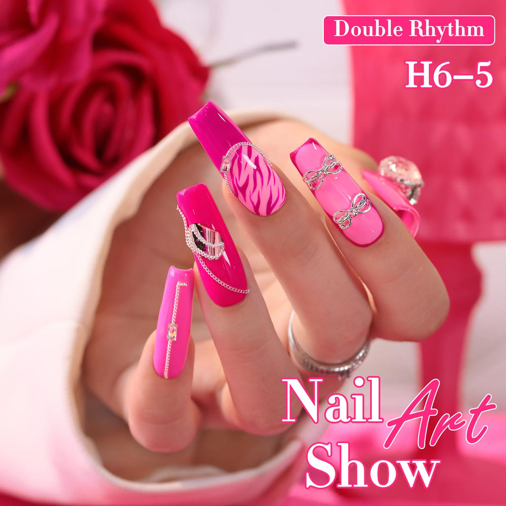 Double Rhythm non-toxic, low-odor gel polish for safe at-home use.