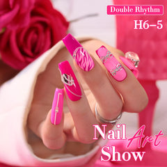 Double Rhythm non-toxic, low-odor gel polish for safe at-home use.