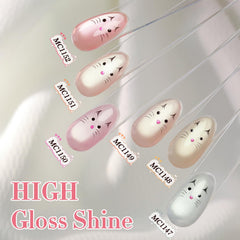 Double Rhythm pigment-rich color close-up reveals strong coverage and shine.