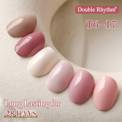 Double Rhythm soak-off gel polish set is easy to remove.