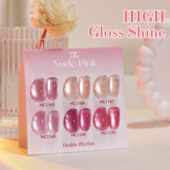Double Rhythm toxin-free formula with low odor for safer at-home nails.