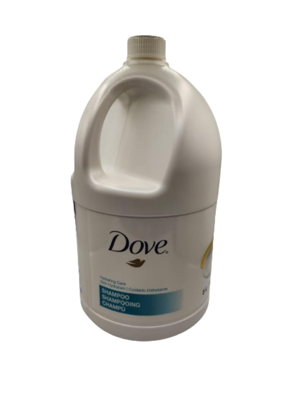 Dove 5-liter PRO Shampoo refill bottle for bulk refills and family use.