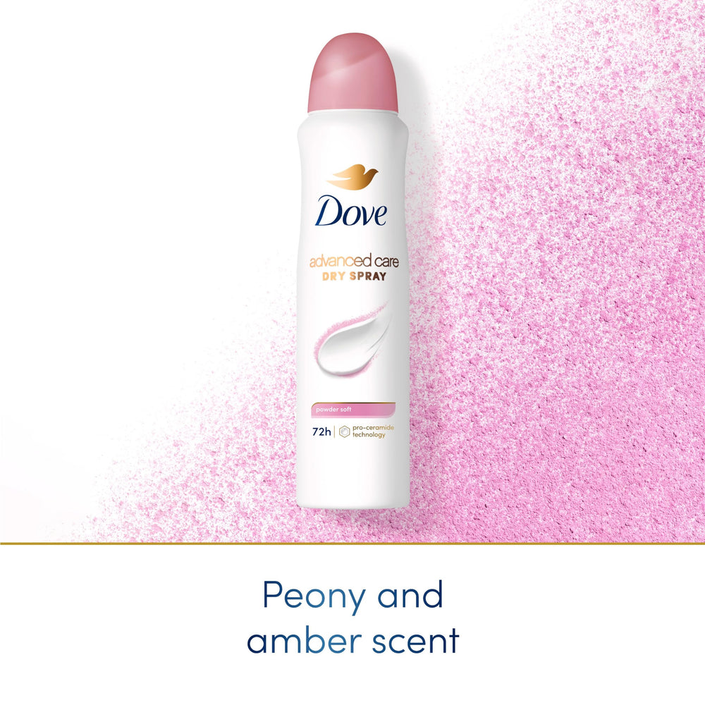 Dove Advanced Care fragrance blends powder-soft notes with floral hints