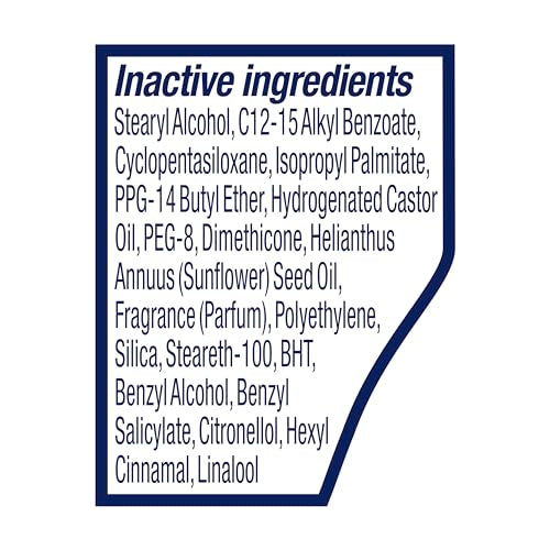 Dove Rejuvenate packaging badge indicating 72-hour odor protection.