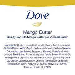 Dove Mango Butter Beauty Bar is biodegradable and cruelty-free, aligning with responsible skincare.