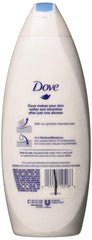 Dove Body Wash 3-pack box highlights convenient triple-pack cleansing for daily use.