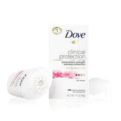 Dove Skin Renew being applied smooth for underarm protection.