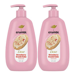 Sink-side Dove Crumbl hand wash ready for daily use.