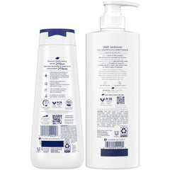 Dove Daily Moisture 2-in-1 conditioner bottle for smoother hair