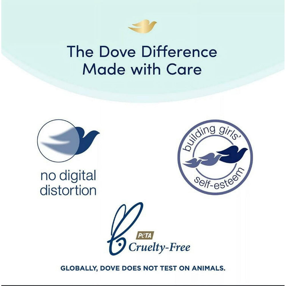 Dove Daily Moisture Shampoo close up texture with smooth lather.