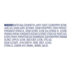 Dove Deep Moisture scent with vanilla and milky musk profile.