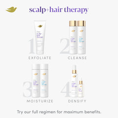 Fine hair gains voluminous, touchable body from Dove Density Boost Root Lift.