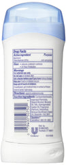 Dove invisible solid fresh deodorant 3-pack pack-shot highlights reliable all-day protection