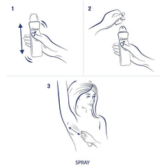 Dove 107 g per can for reliable daily protection.