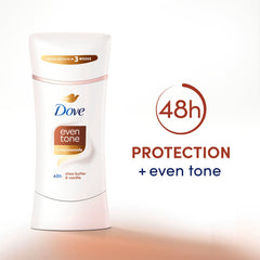 Dove Even Tone product with niacinamide and ceramides for smoother underarms