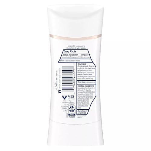 Dove Even Tone rosewood powder scent closeup highlights a subtle fragrance that lasts.