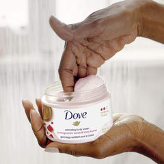 Dove Exfoliating Body Polish used before shaving for prep