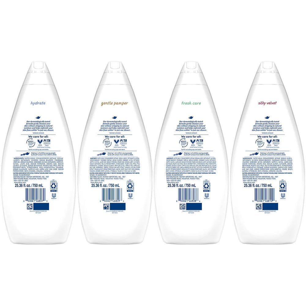 Dove Hydrate lather close-up highlights creamy texture for daily moisture.