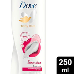 Dove Intense Nourishment cream swirl shows rich hydration.