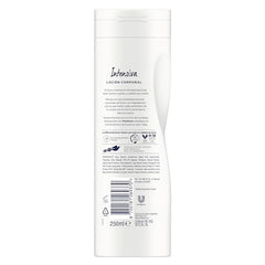 Dove Intense Nourishment label highlights dermatological testing.