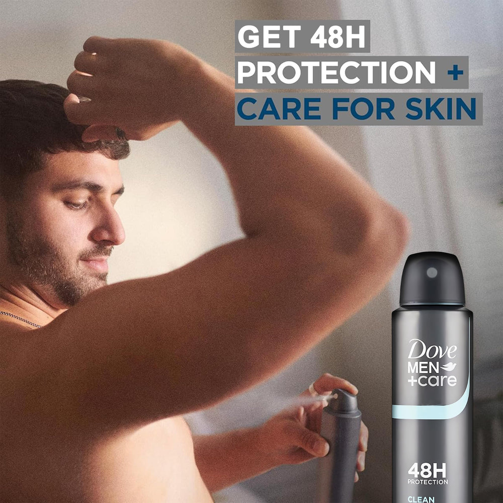 Dove Men+Care Classic label highlights 48-hour protection and timeless scent