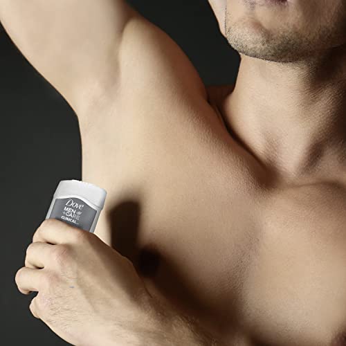 Dove Men+Care Clean Comfort stick texture shown for smooth application