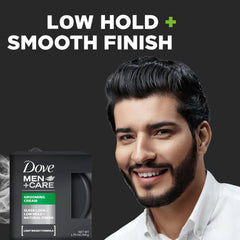 Dove Men+Care Grooming Cream in gym bag for everyday styling on the go.