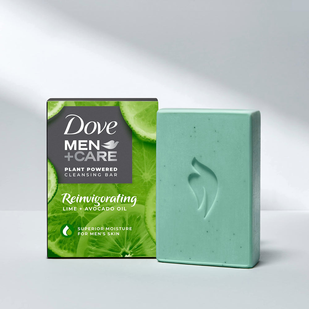 Masculine packaging design with lime and avocado aroma.