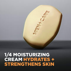 Dove Men+Care Skin Defense Bar offers 3-in-1 hand, body, shave use.