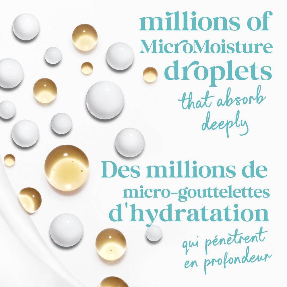 Dove Moisture Renew Blend close-up highlights lipids and glycerin supporting skin hydration.