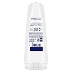 Close-up of conditioner label highlighting Vibrant Color Lock.