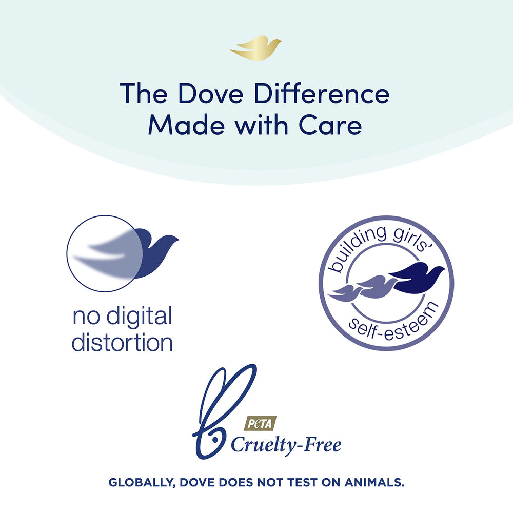 Dove Nutritive Solutions Daily Moisture conditioner applied to midlengths and ends.