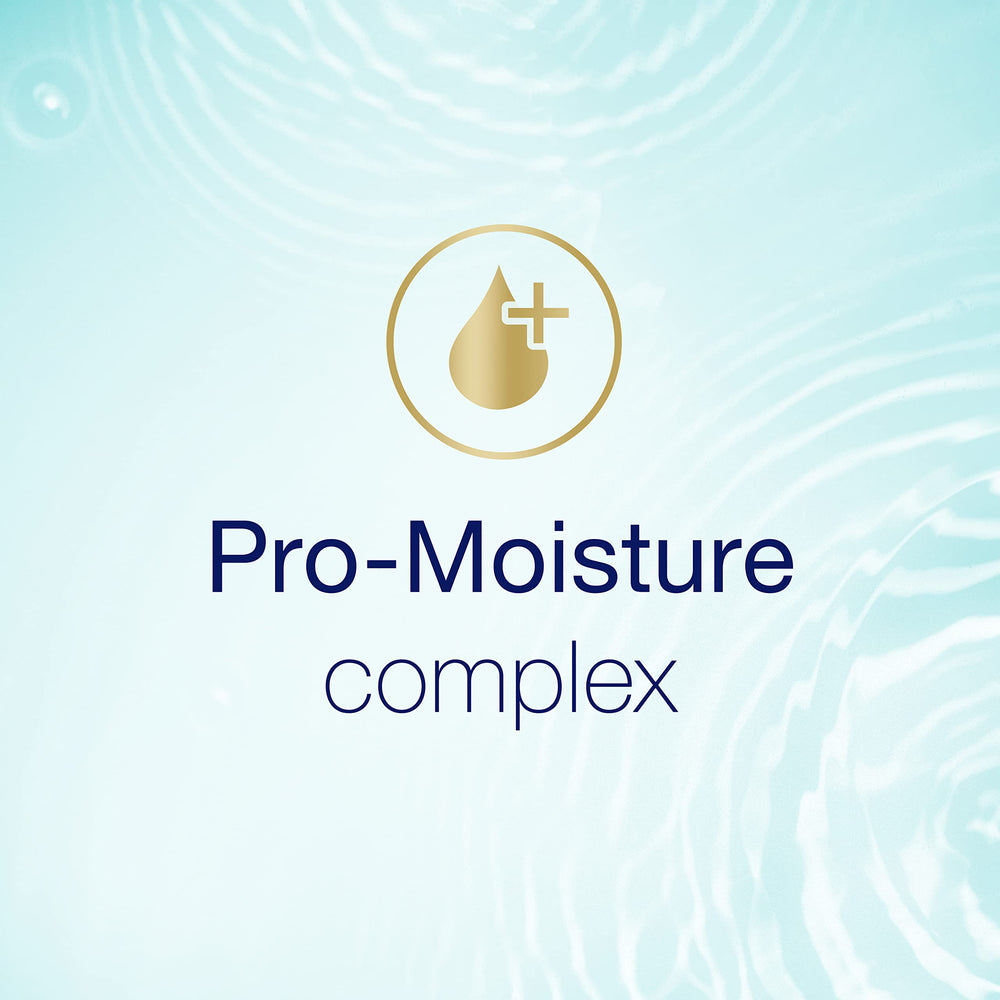 Dove Nutritive Solutions Daily Moisture conditioner with Pro-moisture complex on display.