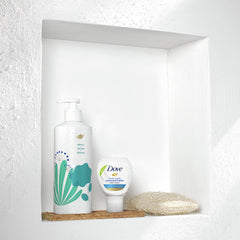 Dove refill design illustrating no-mess pour feature