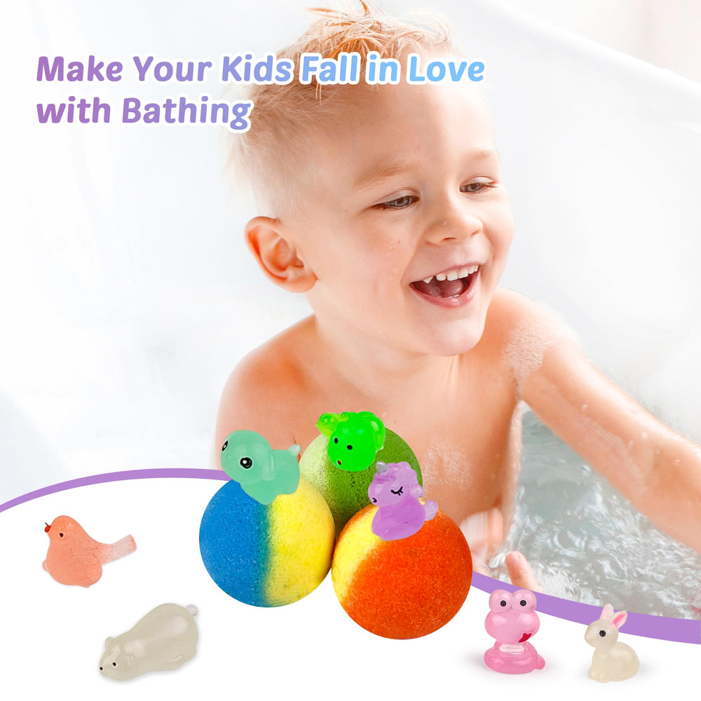 DOVIPE glow-in-the-dark animal toy enhances bath time play.