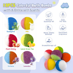 Six scents from DOVIPE provide varied, kid-friendly aromatics during baths.