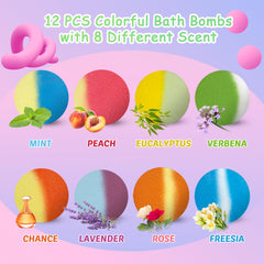 DOVIPE natural ingredients bath bombs deliver gentle fragrance for kids.